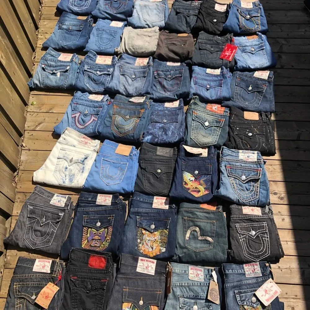 Mystery BOX OF 3 True Religion Jeans - Picture 6 of 12